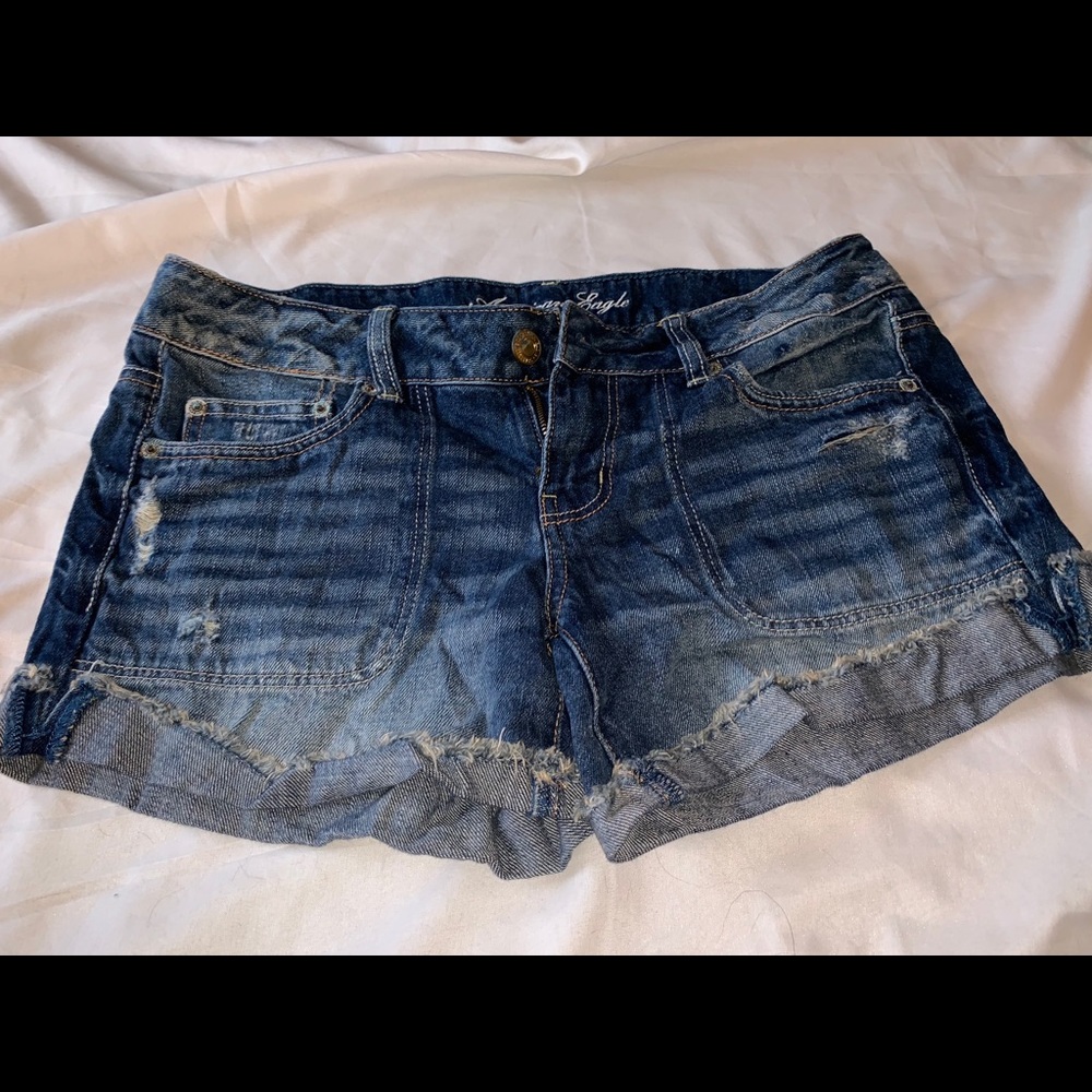 American eagle denim shorts